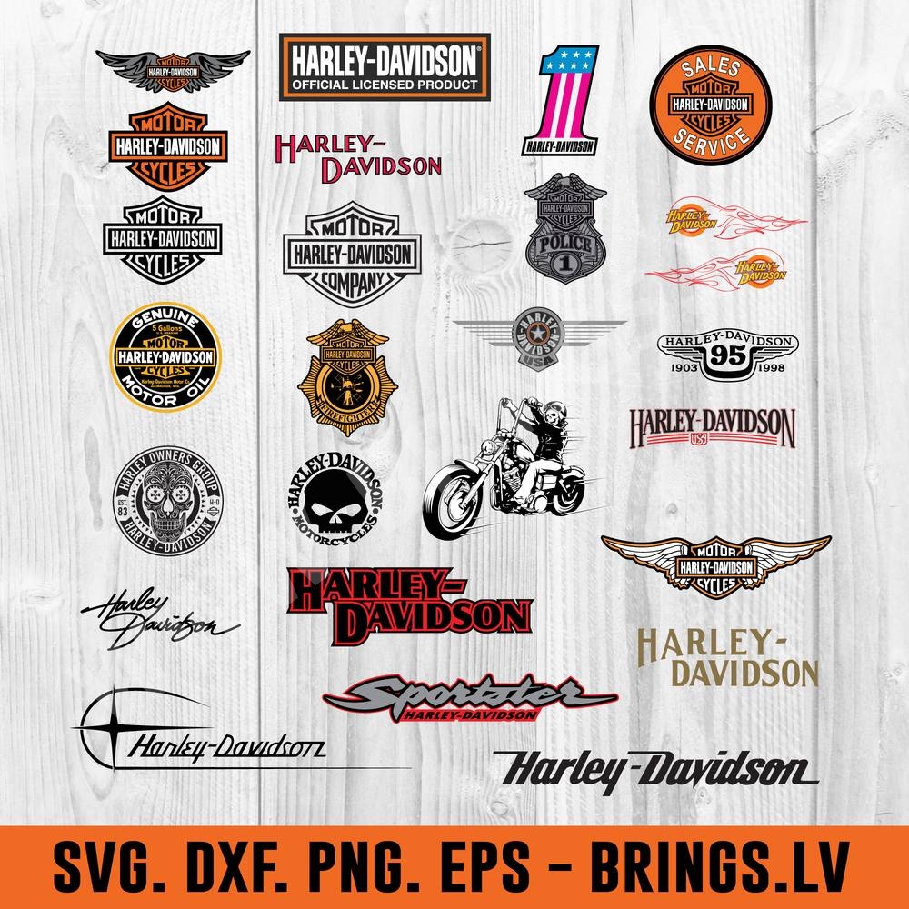 Download Harley Davidson Svg Bundle Dxf Png Eps Cut Files For Cricut And Silhouette