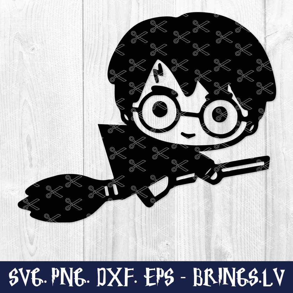 Download Harry Potter Svg Dxf Png Eps Cut Files Harry Potter Clipart SVG, PNG, EPS, DXF File