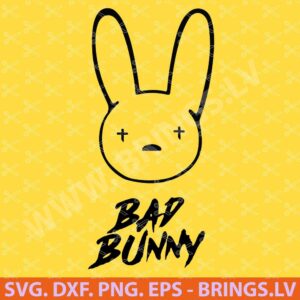 Bad-Bunny-SVG-Cut-File
