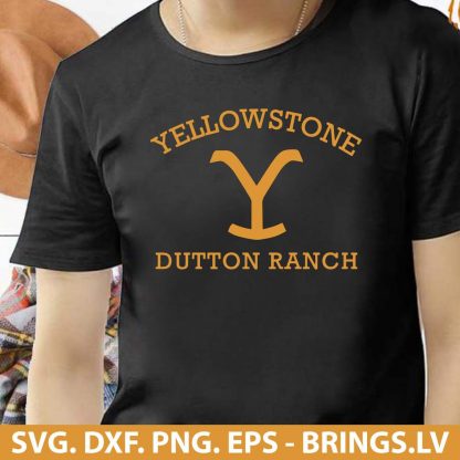 YELLOWSTONE DUTTON RANCH SVG