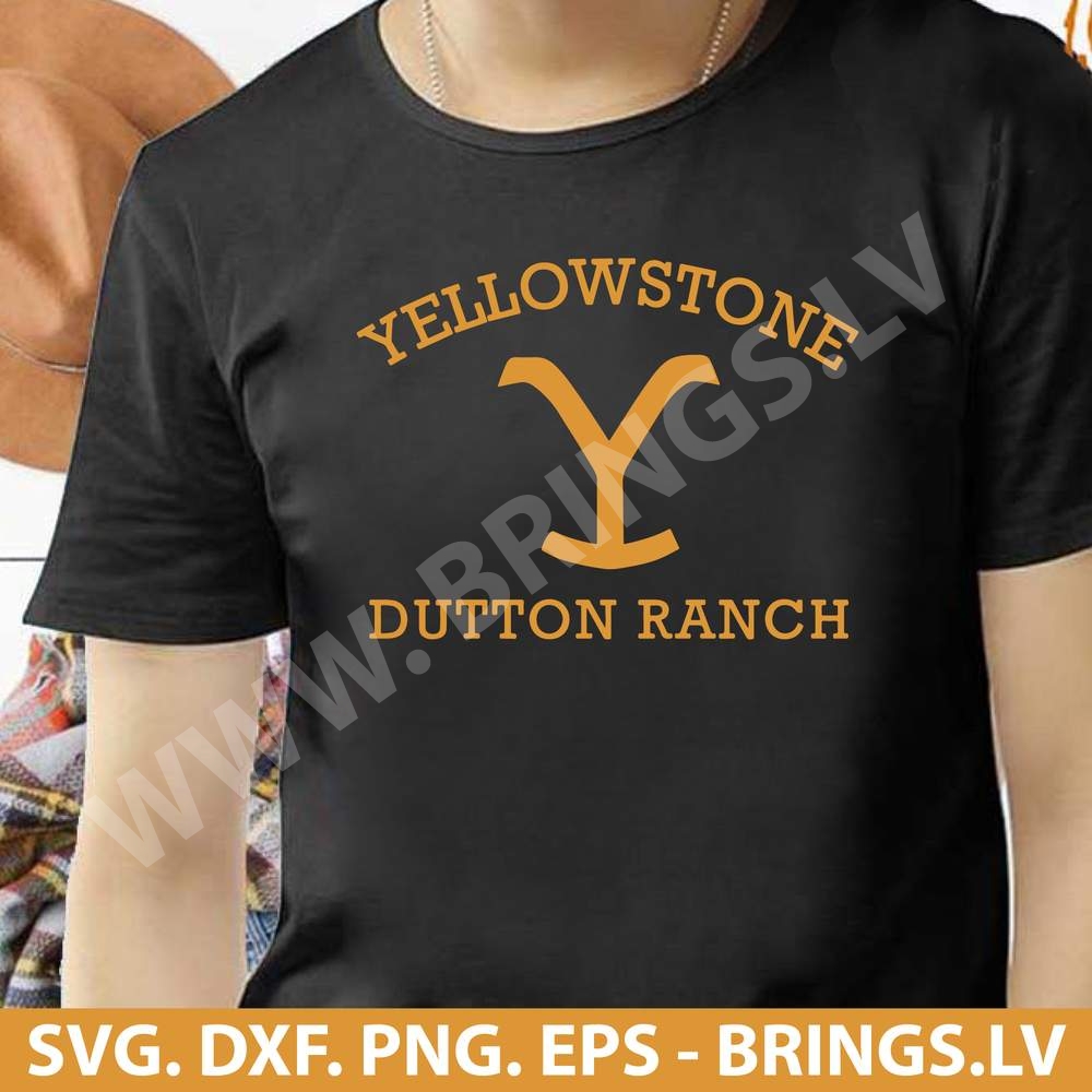 Yellowstone Dutton Ranch SVG