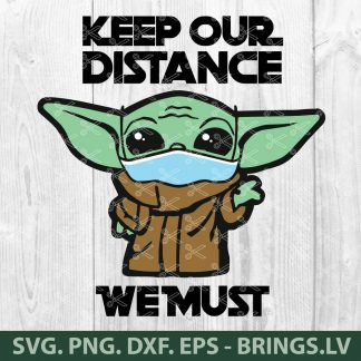 Download Star Wars Baby Yoda Face Mask Quarantine Svg Png Dxf Cutting Files