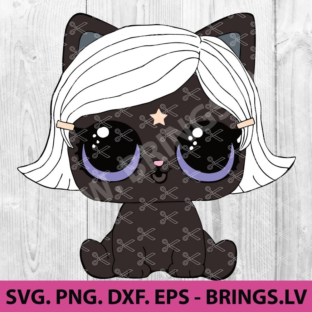 LIL WITCHAY KITTAY LOL SURPRISE DOLL SVG