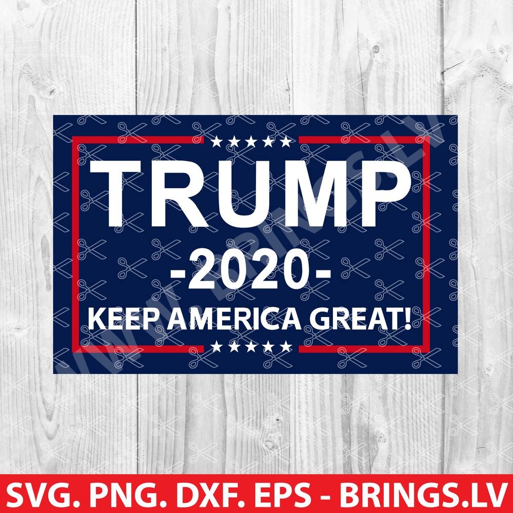 Trump Keep America Great 2020 SVG