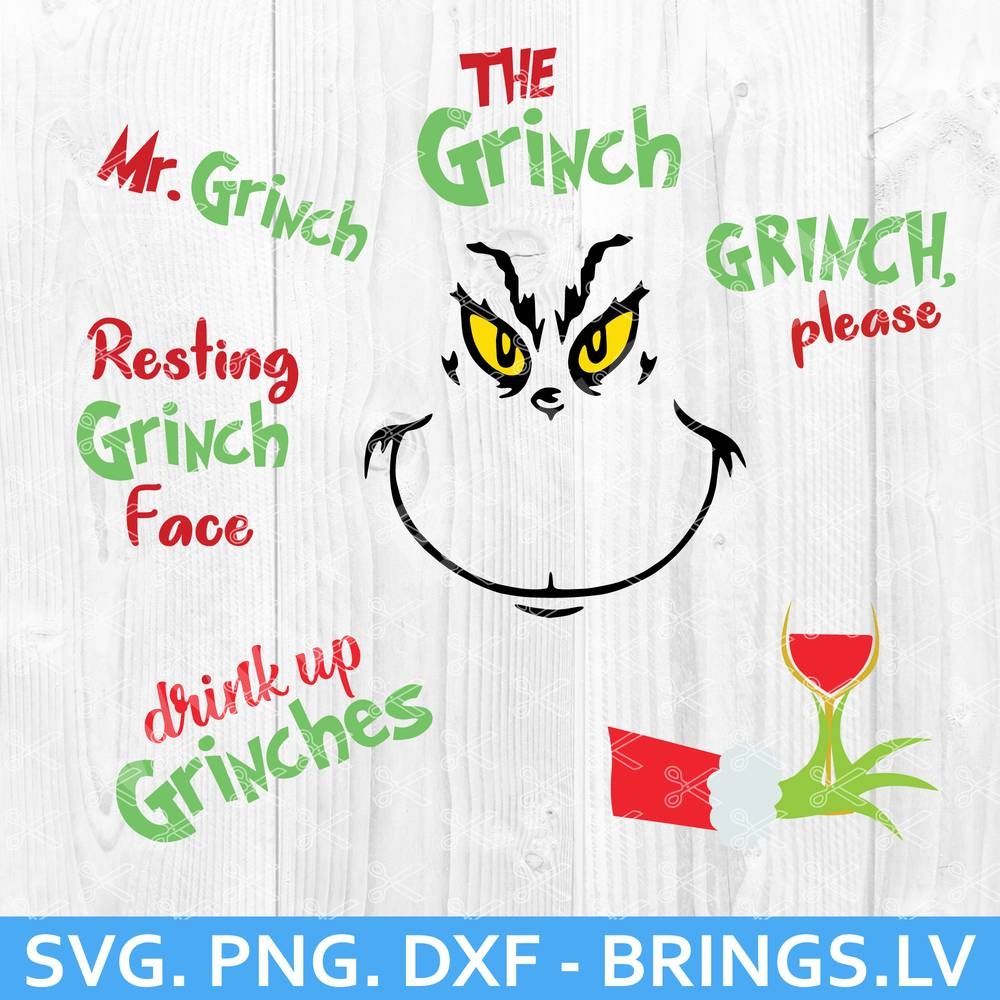 Download Grinch Christmas Svg Bundle Png The Grinch Svg Christmas Svg PSD Mockup Templates