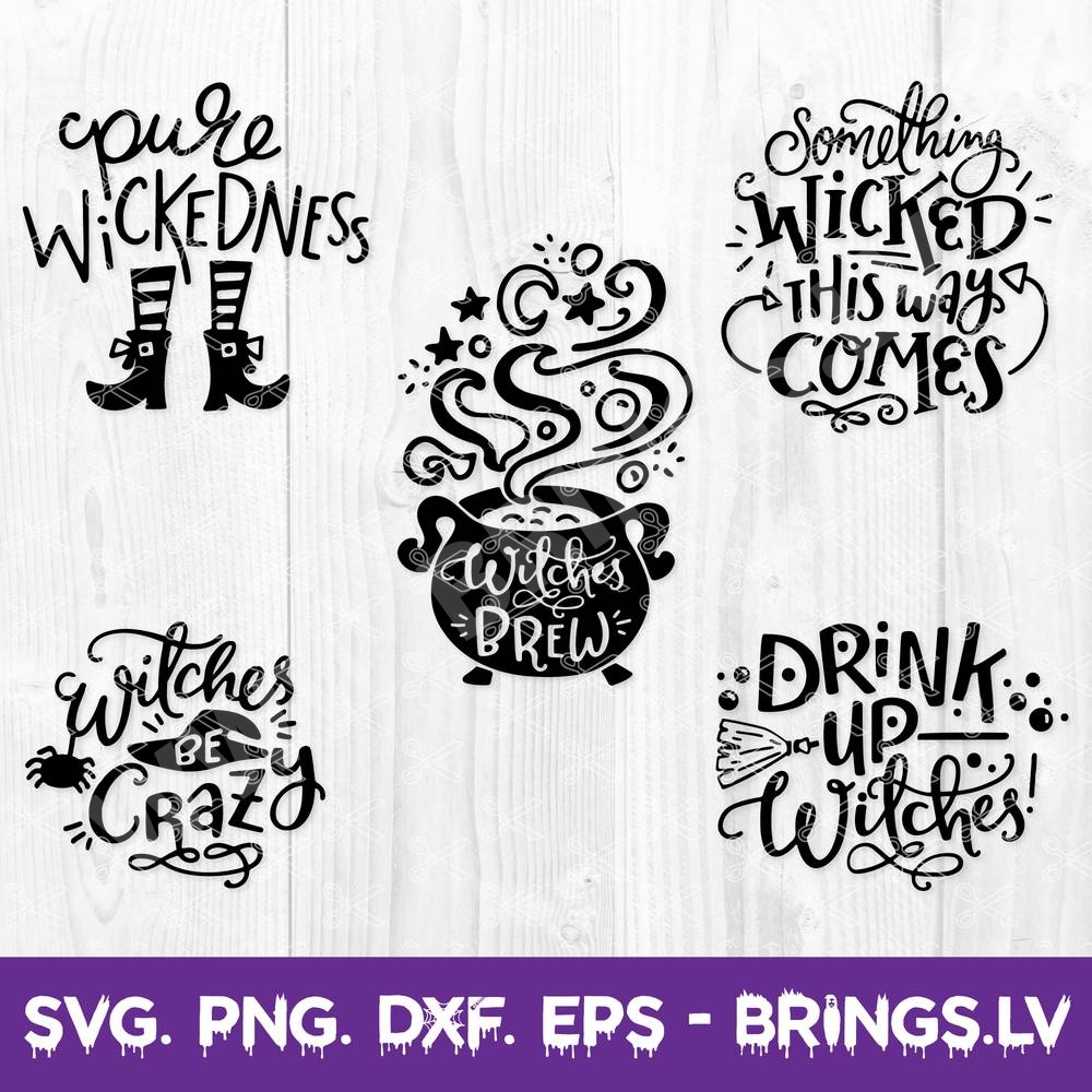 Download Halloween Svg Bundle Witch Svg Files Halloween Svg Png Cut Files