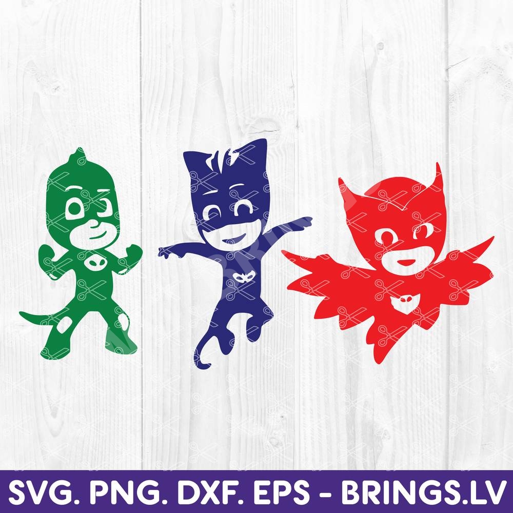 Download Pj Masks Svg Cut File Png Dxf Eps Pj Masks Clip Art Catboy Svg PSD Mockup Templates