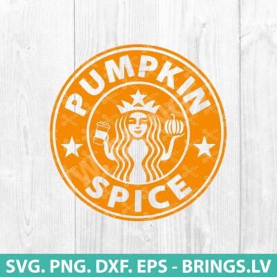 Starbucks Pumpkin Spice SVG