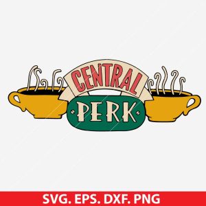 Central Perk logo SVG