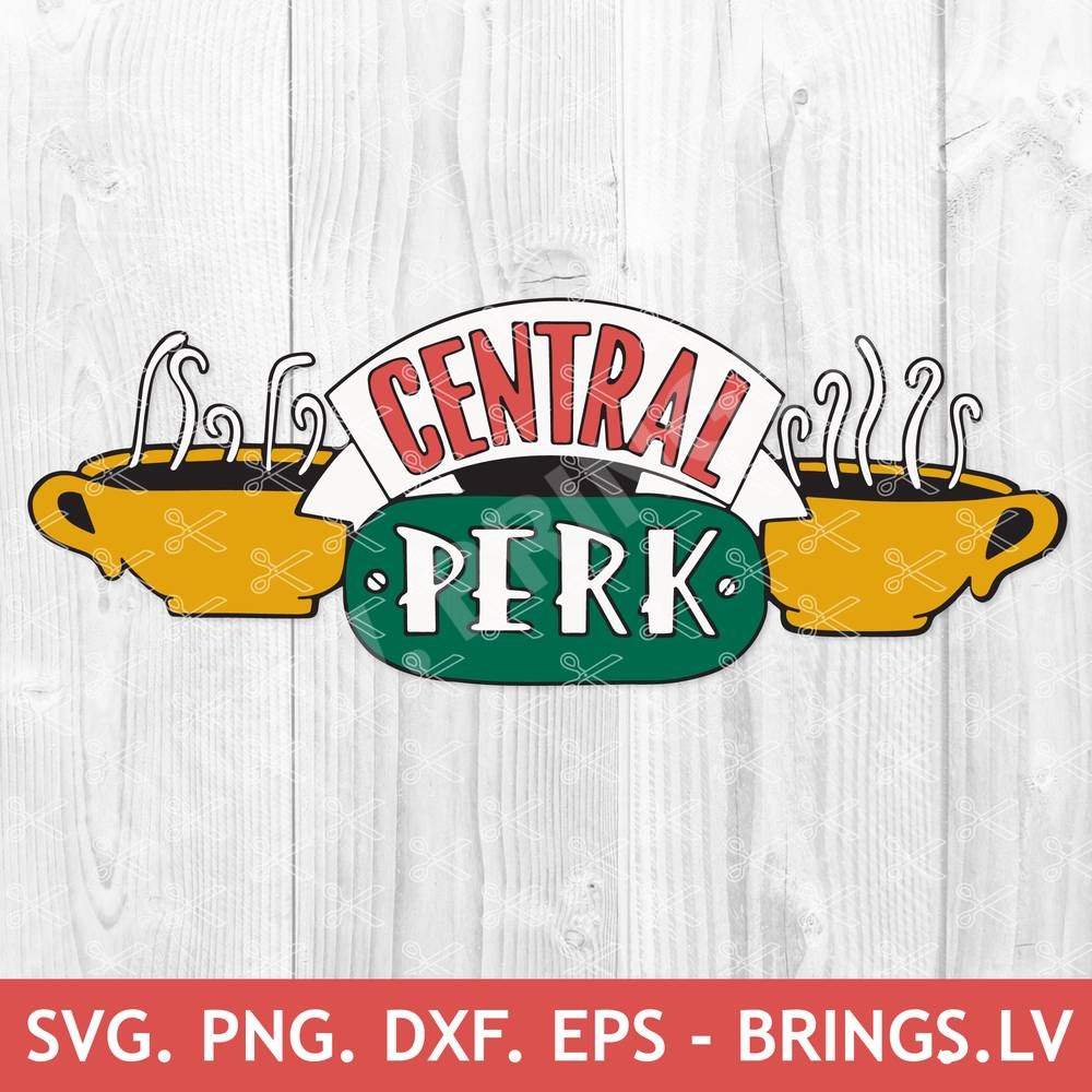 Central perk logo SVG