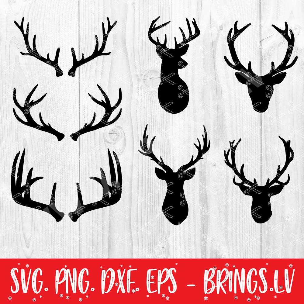 Deer Antlers SVG Bundle,Deer Antlers SVG File,Antlers Cut File-Vector Clip Art for Commercial /& Personal Use for Cricut,Cameo,Silhouette,