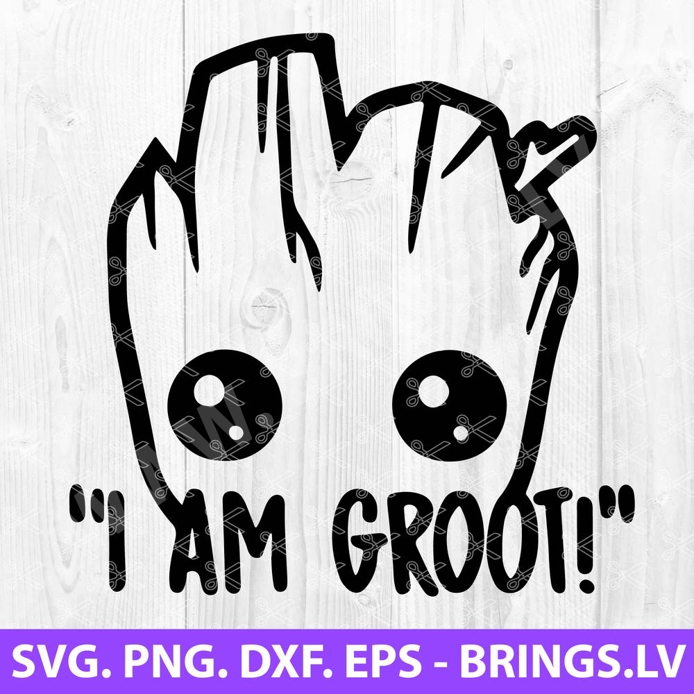 I Am Groot SVG