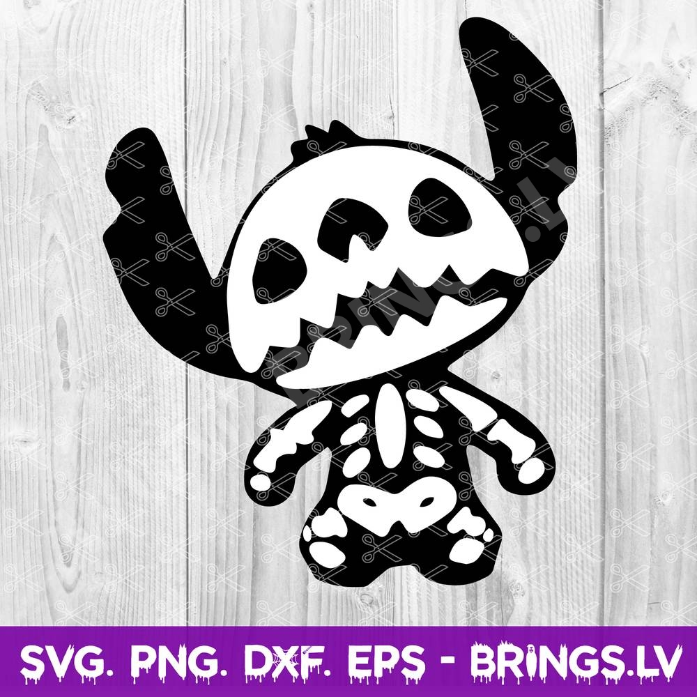 Stitch Skeleton SVG