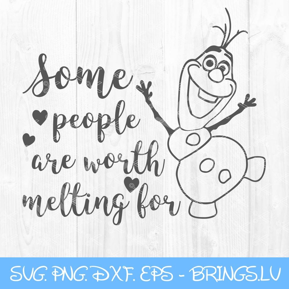 Some people are worth melting for SVG