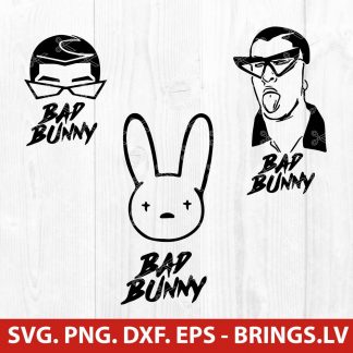 Bad Bunny SVG