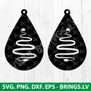 Christmas Earrings SVG