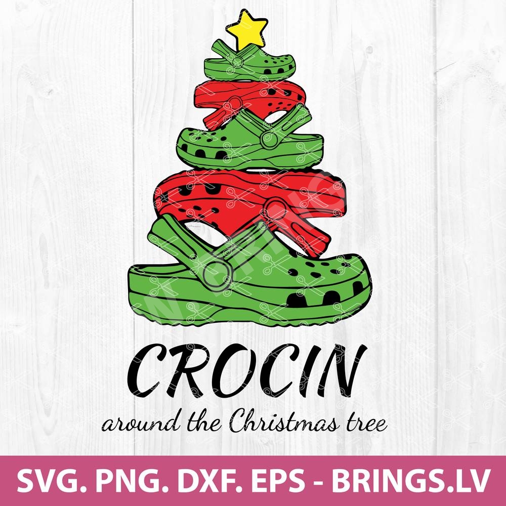 Crocin Around The Christmas Tree SVG