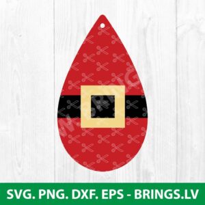 Christmas Earrings SVG