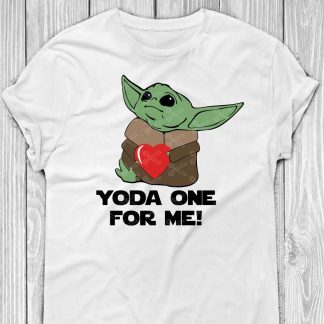 Baby Yoda One For Me Valentine's Day SVG