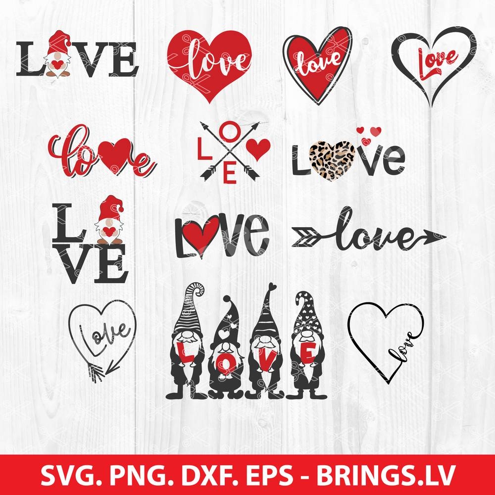 Valentine Love SVG Bundle