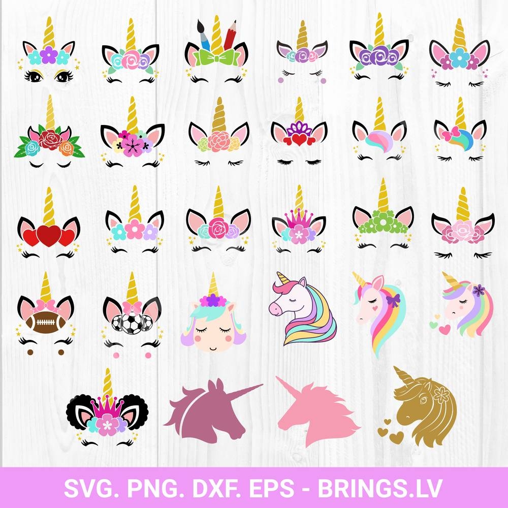 Huge Unicorn SVG Bundle