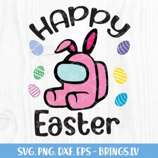 Among Us Easter SVG