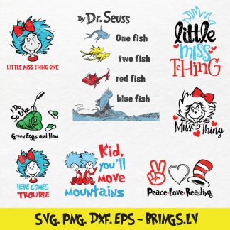 Dr Seuss SVG Bundle