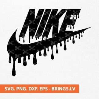 nike drip svg