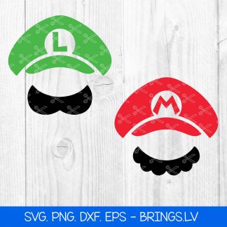 Super Mario Hat SVG