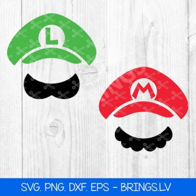 Super Mario Hat SVG