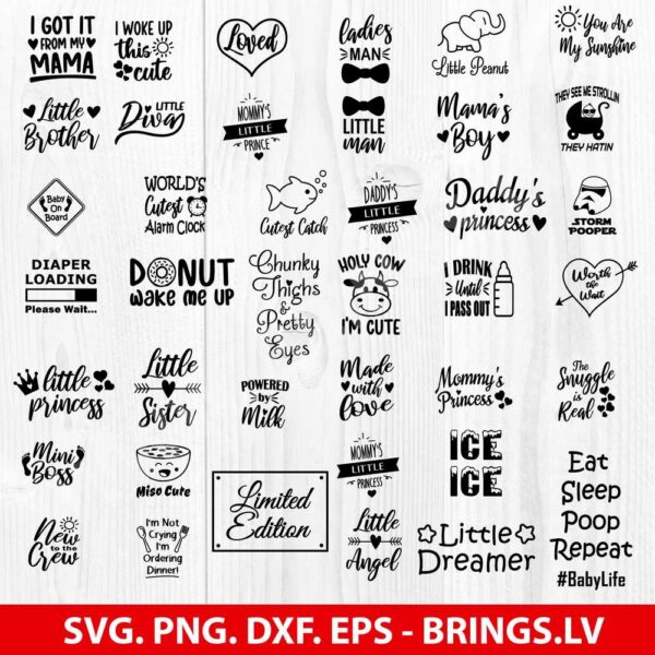 Baby SVG Bundle