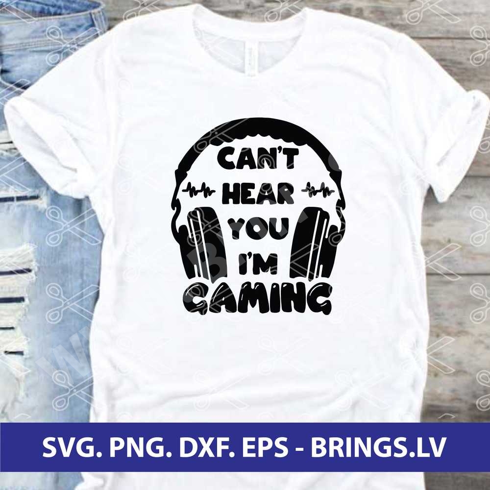 Can't hear you I'm Gaming SVG
