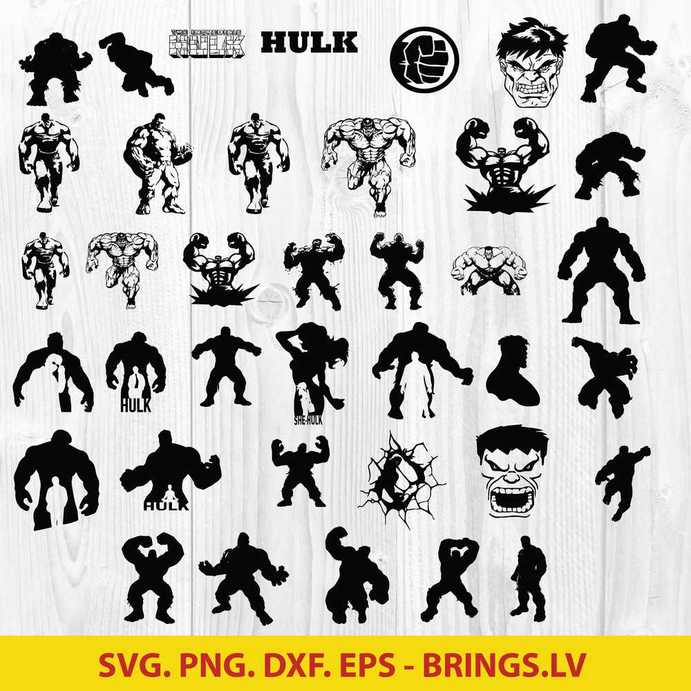 Download Hulk Svg Superhero Bundle Svg Avengers Svg The Incredible Hulk Svg