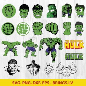 Hulk svg bundle