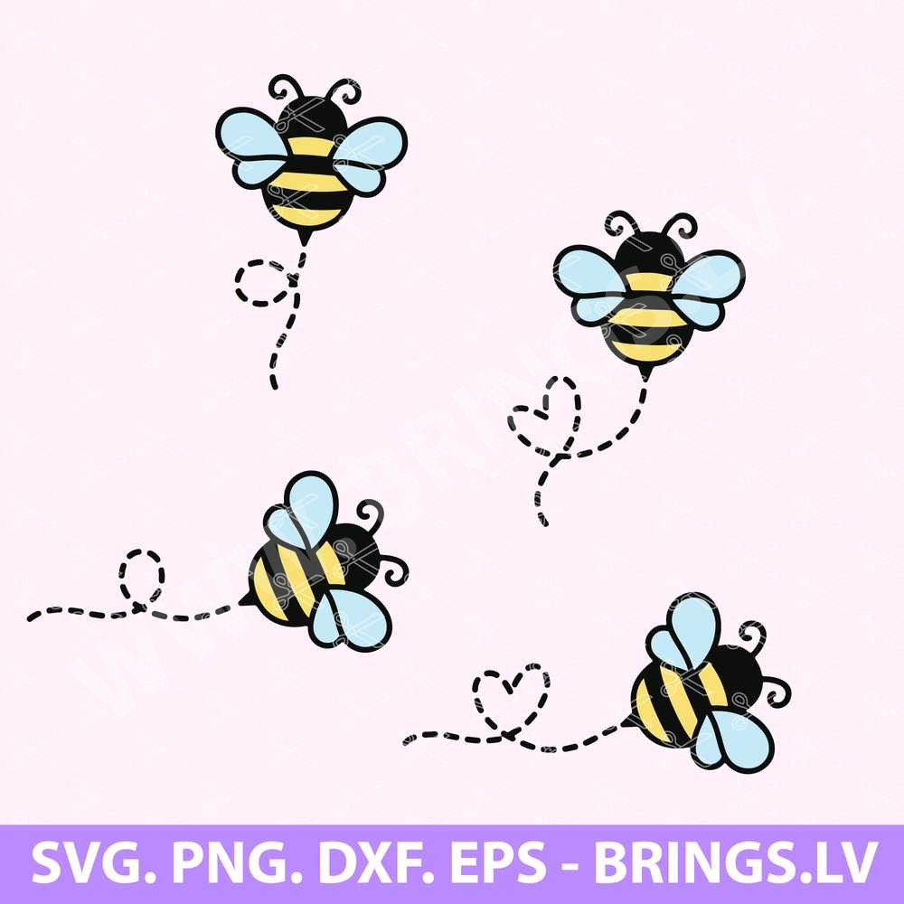 Cute Honey bee svg