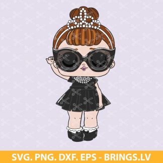 Download L O L Surprise Doll Svg Png Dxf Eps Cut Files For Silhouette And Cricut