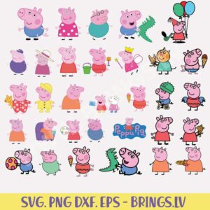 Peppa Pig SVG Bundle