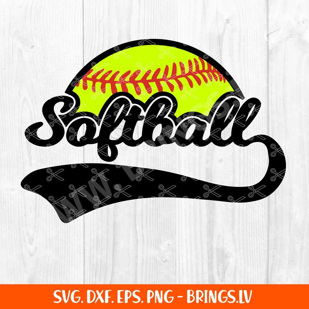 clipart of softball