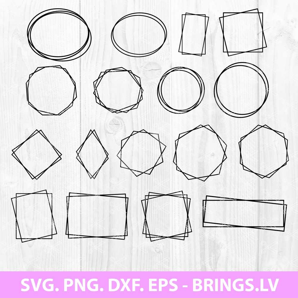 Square Frame SVG Bundle