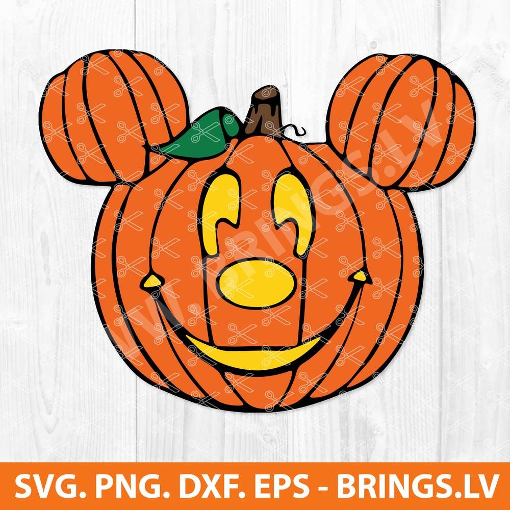 Mickey Pumpkin SVG