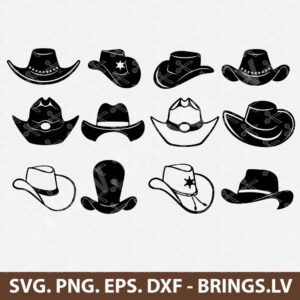 Cowboy hat svg