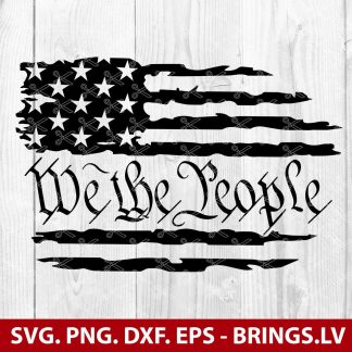 We the people SVG | American flag svg | 4th of july svg | png | dxf ...