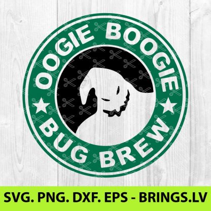OOGIE BOOGIE STARBUCKS COFFEE SVG