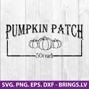 Pumpkin Patch SVG