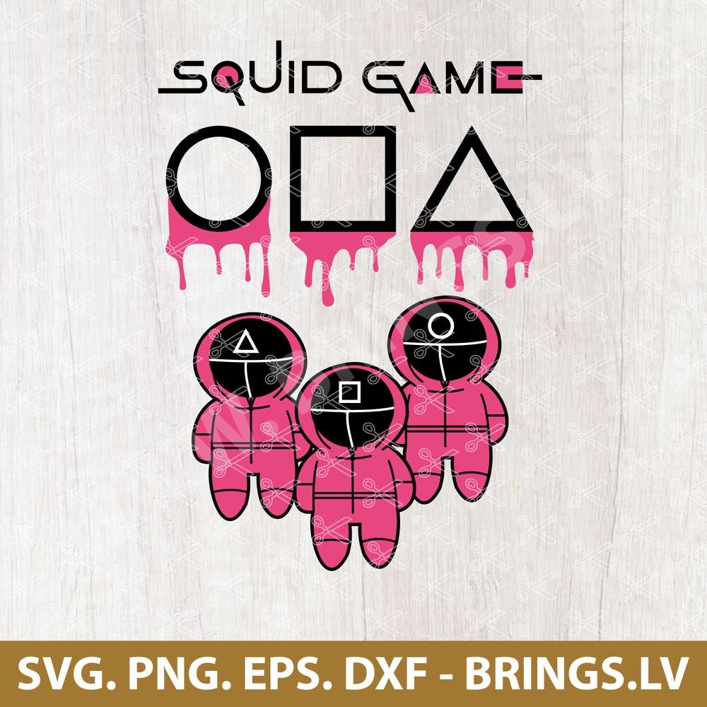 SQUID GAME SOLDIER SVG CUT FILE
