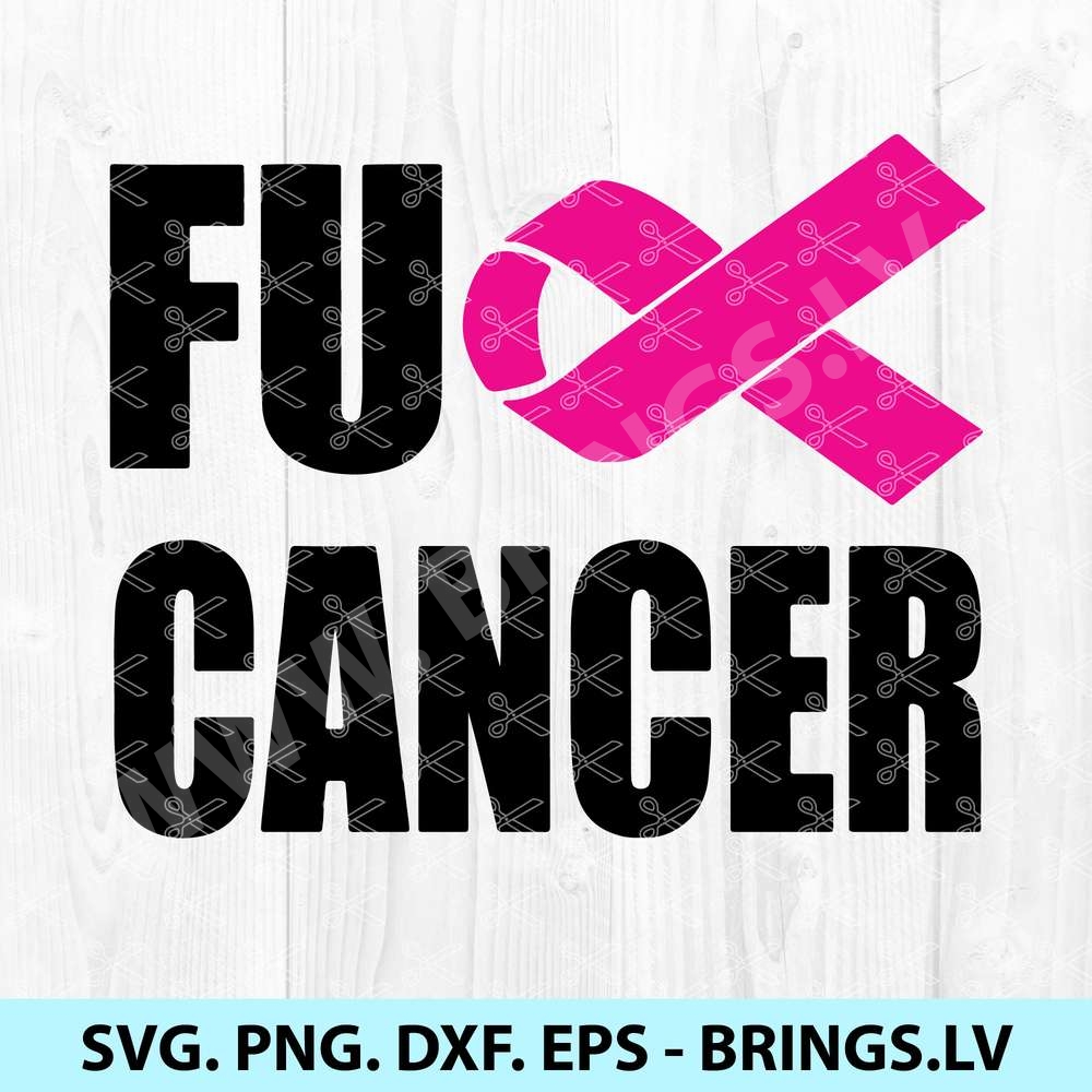 Fuck cancer SVG