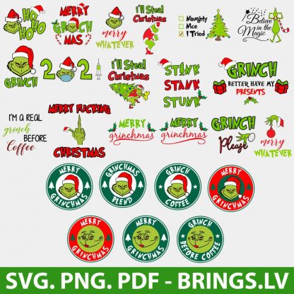 THE GRINCH SVG
