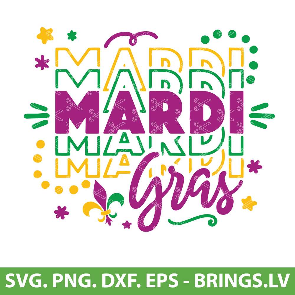 Mardi Gras SVG