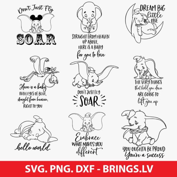Dumbo-SVG-Files
