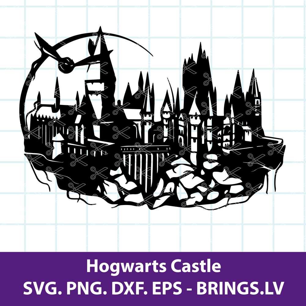 Hogwarts Castle SVG